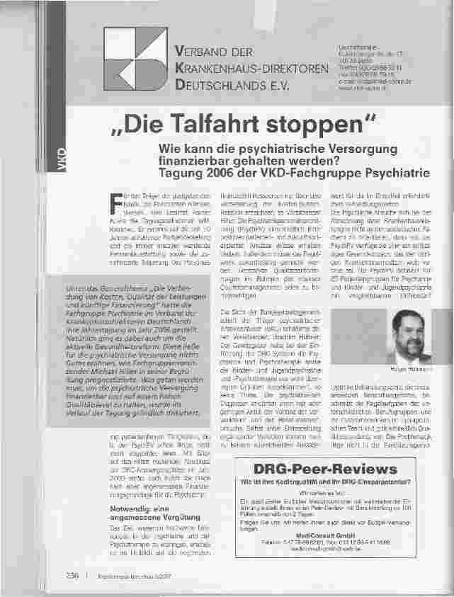 Vorschauseite 1: Die Talfahrt stoppen