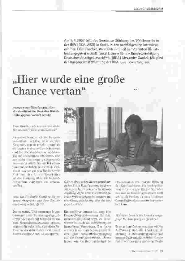 Vorschauseite 1: Hier wurde eine große Chance vertan