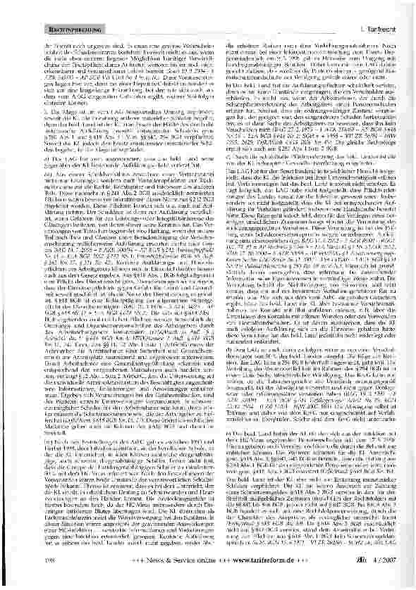 Vorschauseite 2: Schadensersatzanspruch wegen Hepatitis-C-Infektion; Ausschlussfrist