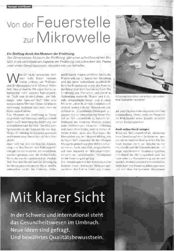 Vorschauseite 1: Von der Feuerstelle zur Mikrowelle