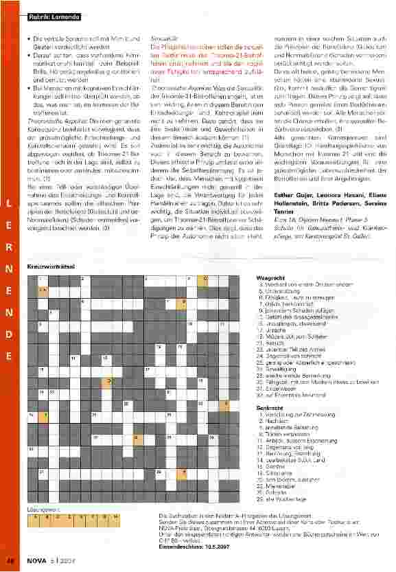 Vorschauseite 3: Erwachsene Menschen mit Trisomie 21