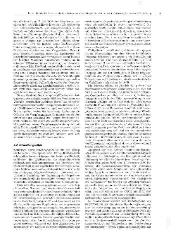 Vorschauseite 6: Die dunkle Seite der Macht- Korruption und politische Skandale als Herausforderung für Staat und Verwaltung