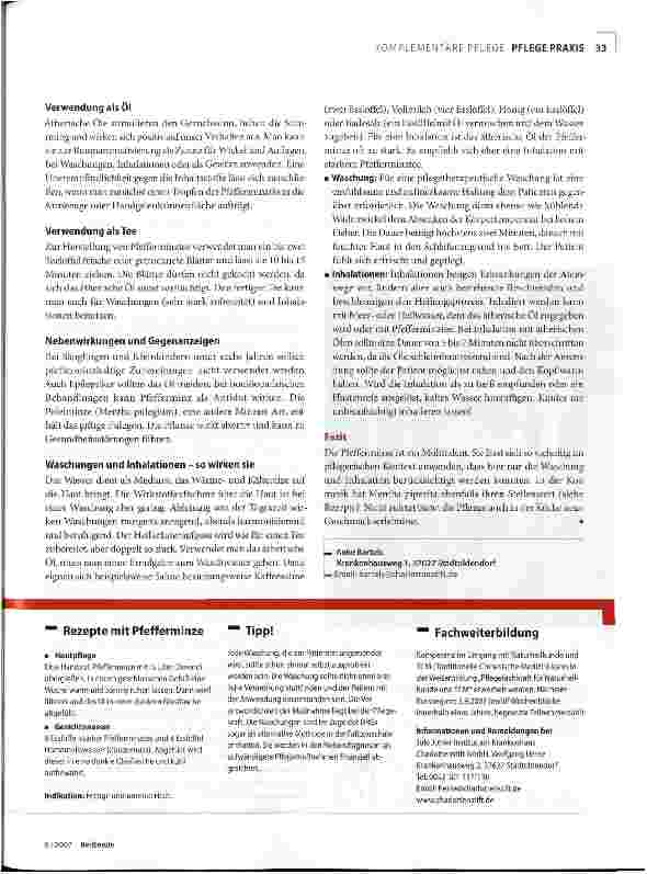 Vorschauseite 2: Multitalent Pfefferminze