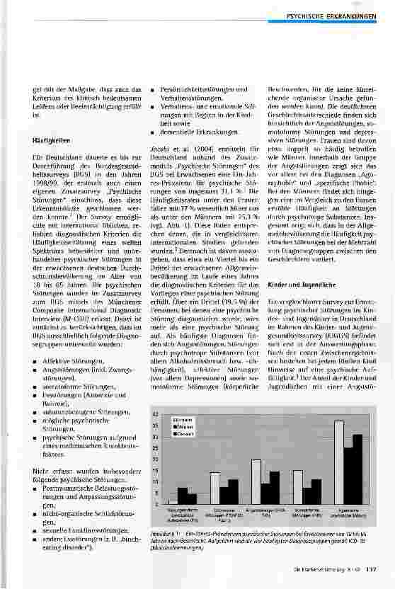 Vorschauseite 2: Psychische Erkrankungen