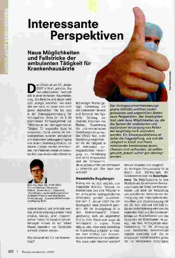 Vorschauseite 1: Interessante Perspektiven