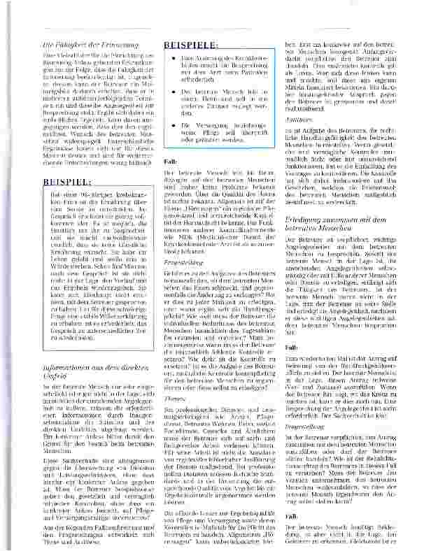 Vorschauseite 4: Die Qualität des Kontaktes zwischen dem Betreuer und dem betreuten Menschen