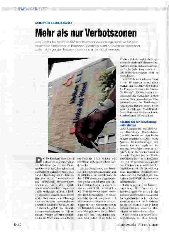 Vorschauseite 1: Mehr als nur Verbotszonen