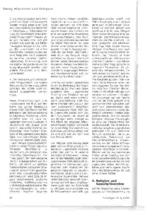 Vorschauseite 3: Jugend, Religion, Migration