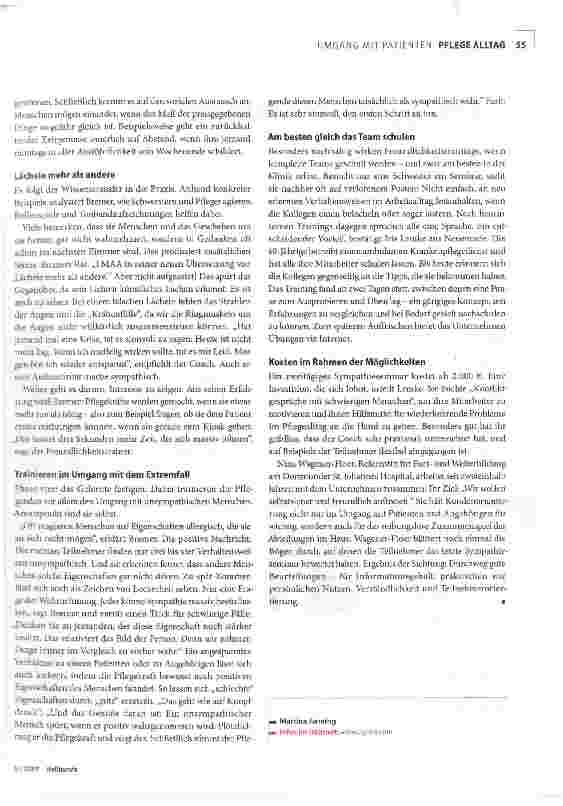 Vorschauseite 2: Immer schön freundlich bleiben
