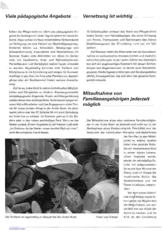 Vorschauseite 3: Die Arche Noah in Gelsenkirchen