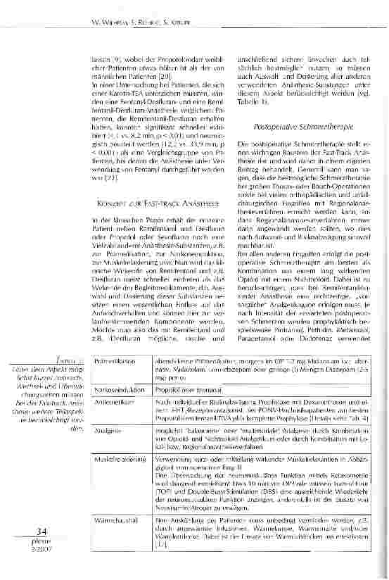 Vorschauseite 6: Fast-Track Anästhesie-Was muss ich tun, damit mein Patient schnell einschläft und wieder aufwacht?