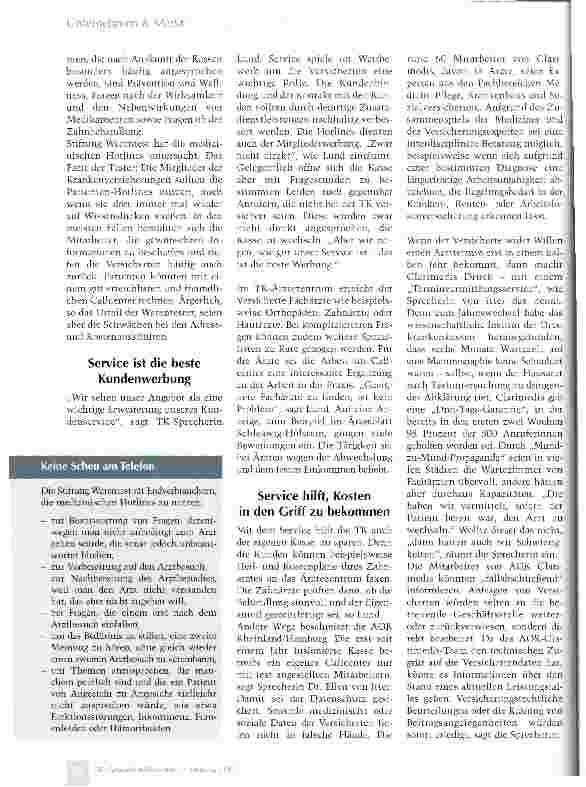 Vorschauseite 2: Bei Anruf Hilfe