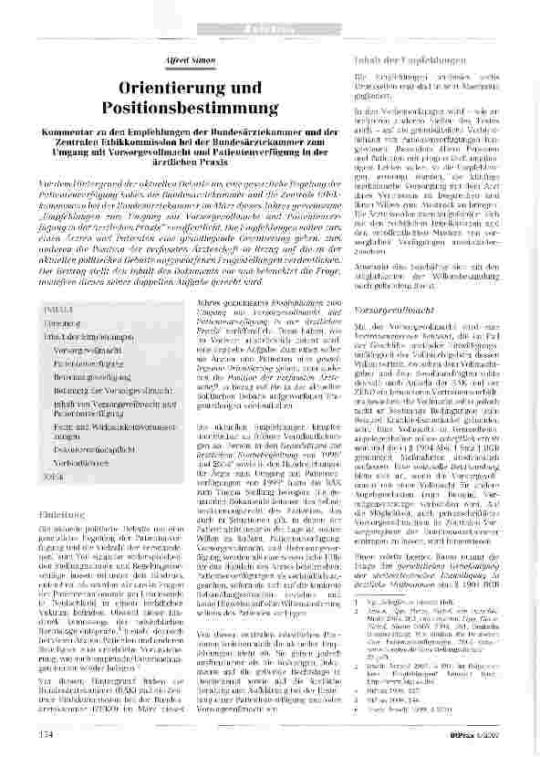Vorschauseite 1: Orientierung und Positionsbestimmung