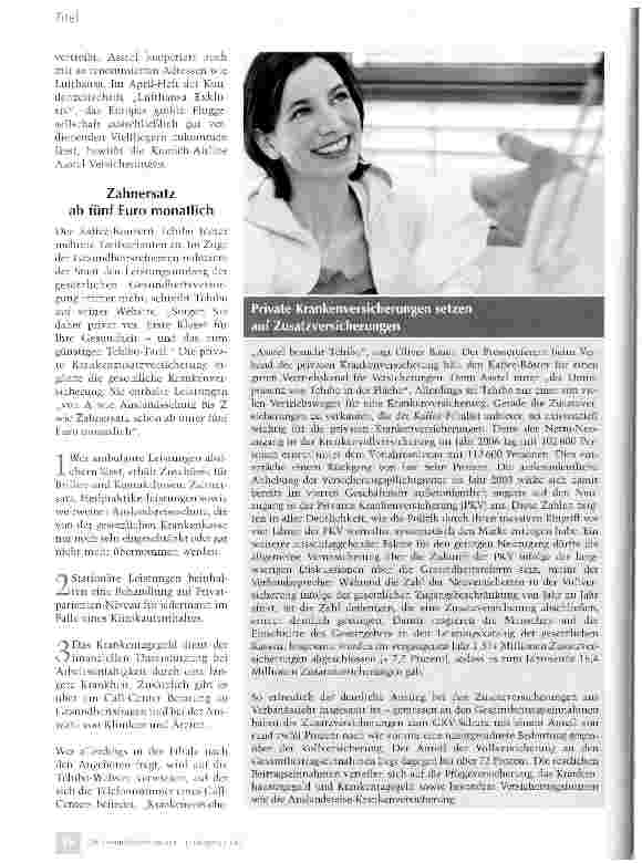 Vorschauseite 3: Krankenversichert vom Kaffee-Röster