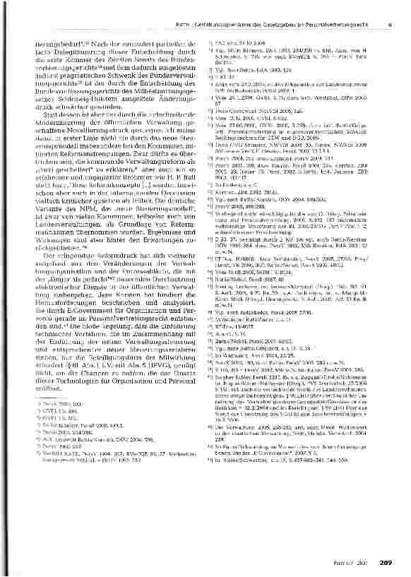 Vorschauseite 3: Gestaltungsspielräume des Gesetzgebers im Personalvertretungsrecht