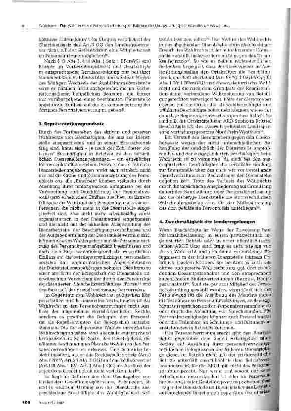 Vorschauseite 6: Das Wahlrecht zur Personalvertretung im Rahmen der Umgestaltung der öffentlichen Verwaltung