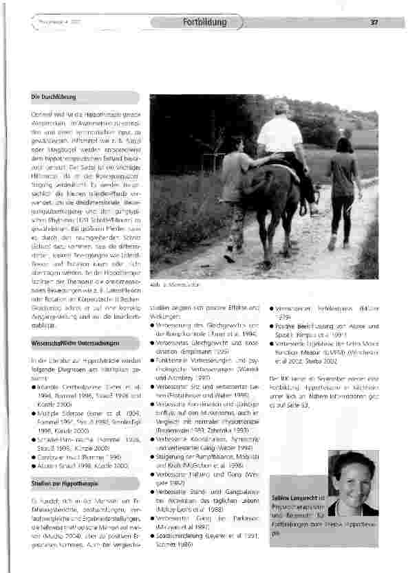 Vorschauseite 2: Hippotherapie