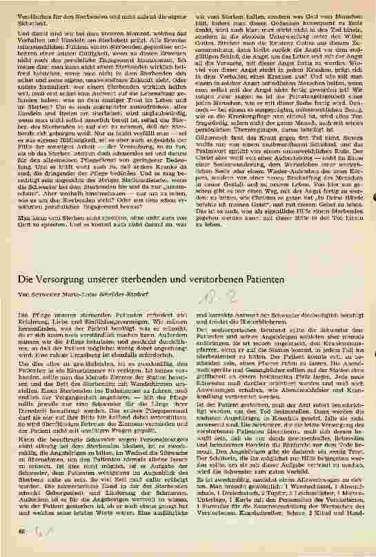 Vorschauseite 2: Hilfe für den Sterbenden
