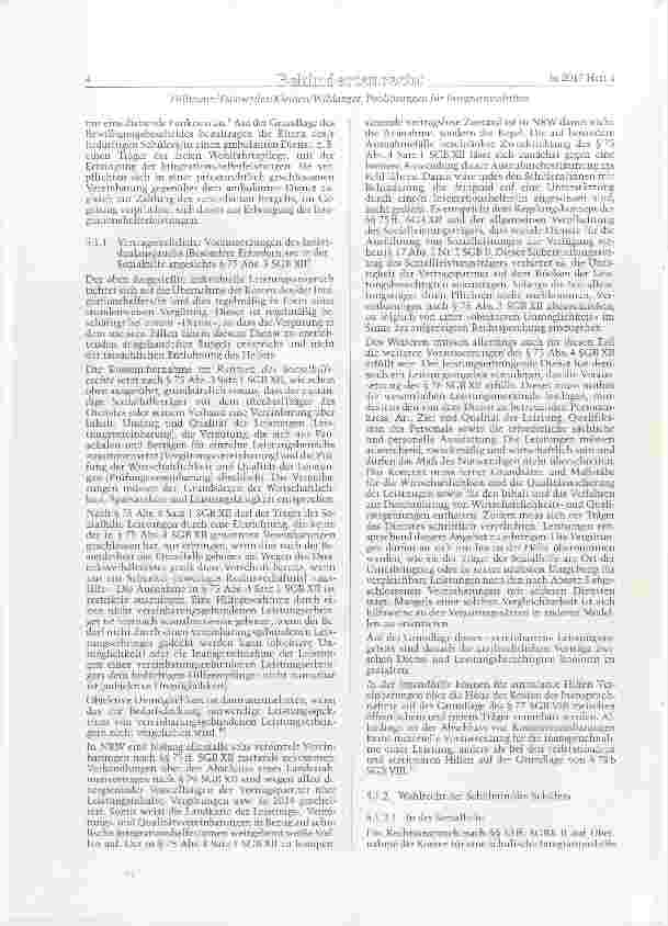 Vorschauseite 4: Rechtliche Rahmenbedingungen und Verfahrensvorschläge zu sogenaimten Poollösungen für schulische Integrationshilfen