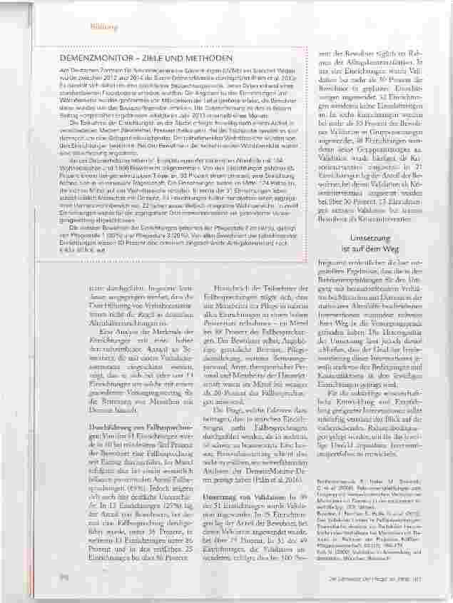 Vorschauseite 3: Kommen Empfehlungen in der Praxis an?