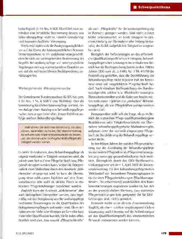 Vorschauseite 2: Neuverteilung der Aufgaben im Gesundheitswesen - Chancen und Risiken für die Pflege