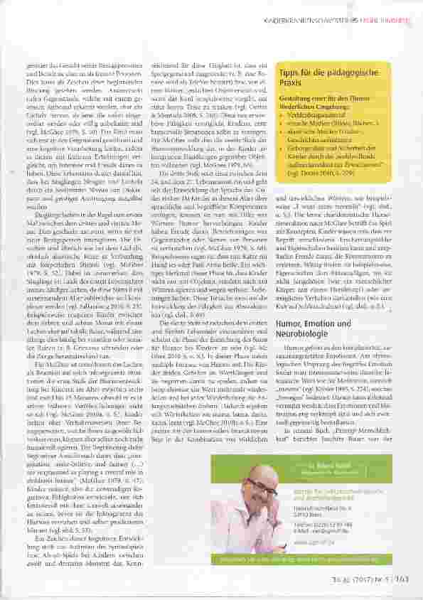 Vorschauseite 4: Humor in der frühen Kindheit