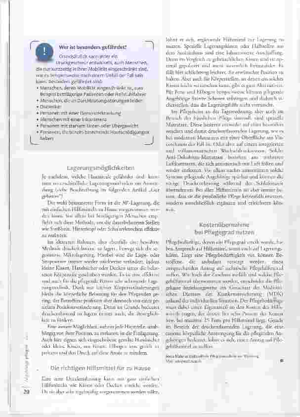 Vorschauseite 3: Der Haut den Druck nehmen