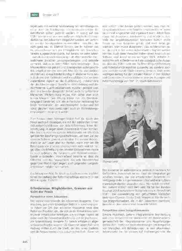 Vorschauseite 3: Teilhabe am Arbeitsmarkt für alle Erfordernisse, Möglichkeiten, Grenzen
