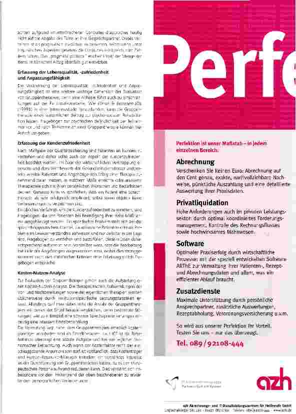 Vorschauseite 4: Gruppentherapie bei Aphasie: aktueller Überblick und Praxisbeispiel eines Stufenmodells
