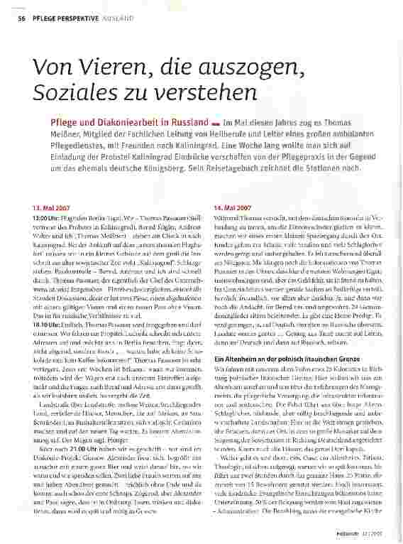Vorschauseite 1: Von Vieren, die auszogen, Soziales zu verstehen