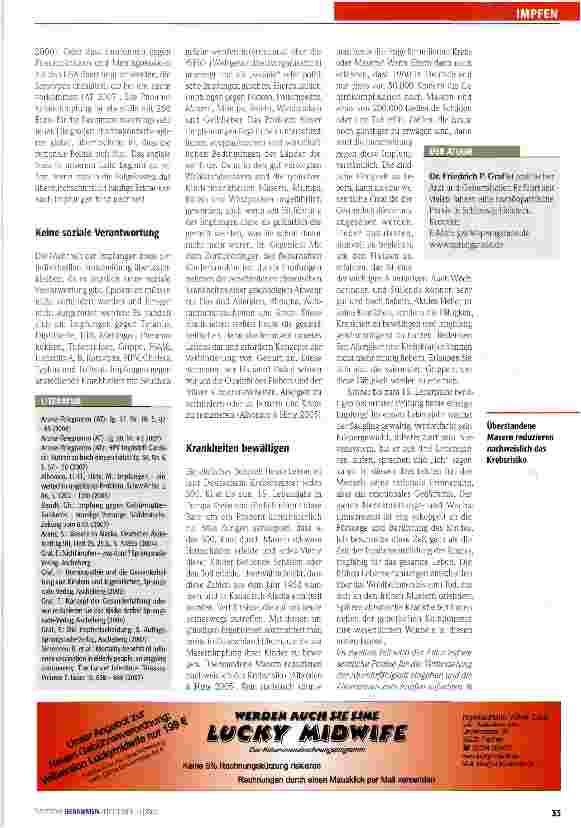 Vorschauseite 2: Nicht-Impfen als Alternative