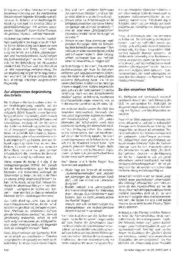 Vorschauseite 2: Sind Akupunktur, Thymusund Organpräparate zur Behandlung von Hautkrebs wirklich medizinisch notwendig?