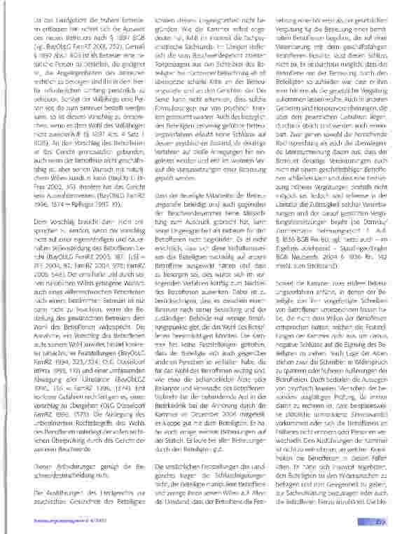 Vorschauseite 3: Vorgeschlagener Berufsbetreuer hat ausnahmsweise Beschwerderecht gegen Nichtbestellung