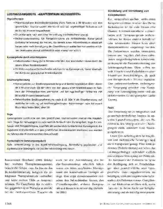 Vorschauseite 5: Kraftzentrum Beckenboden
