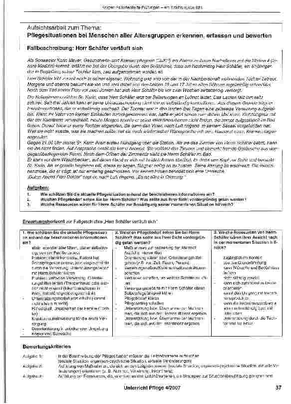 Vorschauseite 5: Fallorientierte Prüfungen -ein Erfahrungsbericht