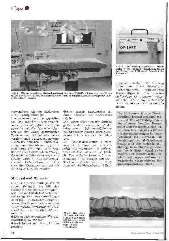 Vorschauseite 2: Risikofaktor Operationstisch: Dekubitus vorprogrammiert