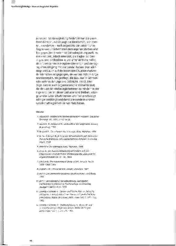 Vorschauseite 5: Sterbebegleitung - thanatologische Aspekte