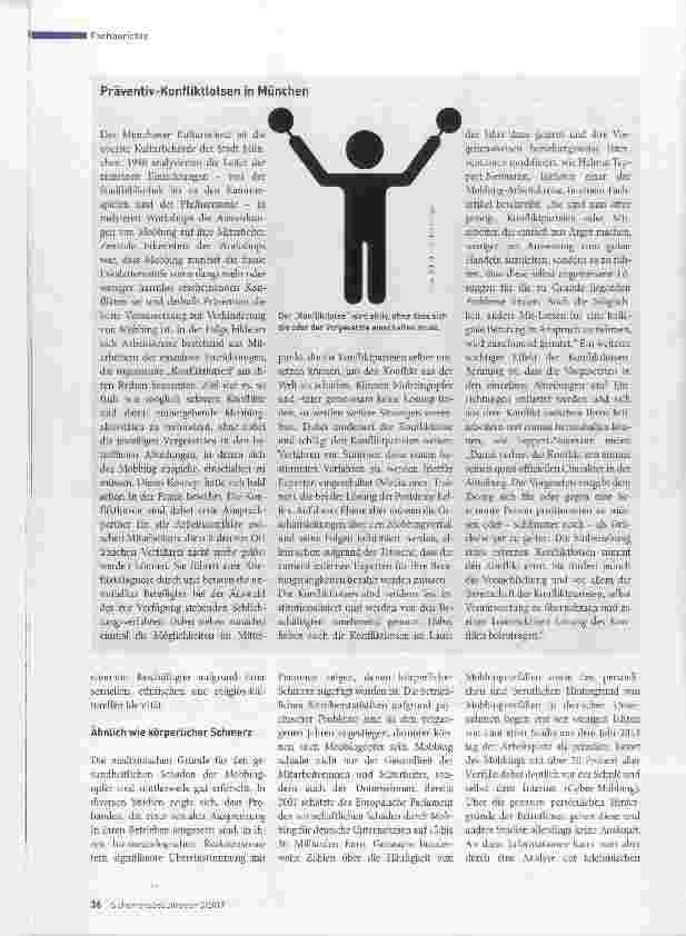 Vorschauseite 2: Wenn die Angst vor den Kollegen krank macht
