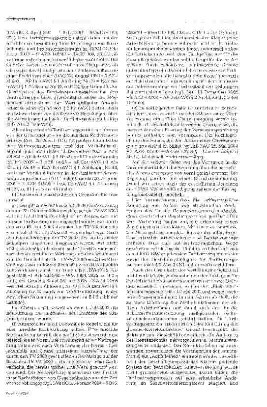 Vorschauseite 6: Anpassung laufender Betriebsrente durch Tarifvertrag