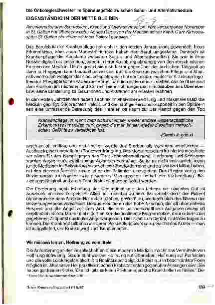 Vorschauseite 1: Eigenständig in der Mitte bleiben