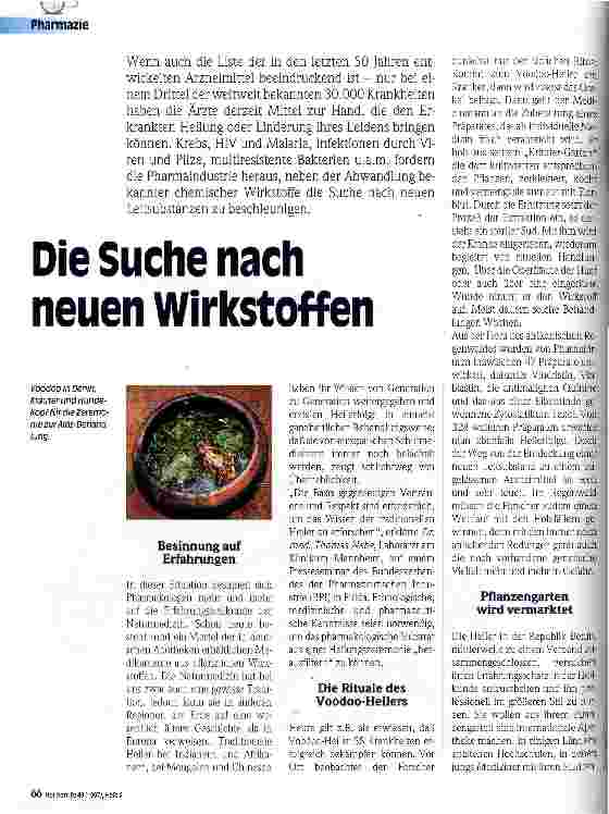 Vorschauseite 1: Die Suche nach neuen Wirkstoffen
