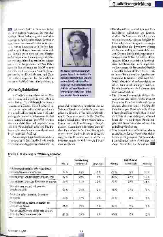 Vorschauseite 5: Bewohner sehen vieles anders