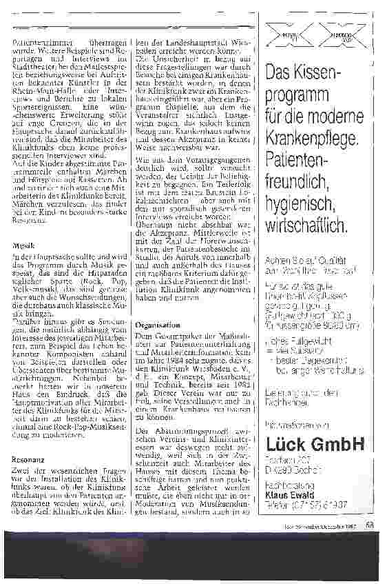 Vorschauseite 2: Klinikfunk