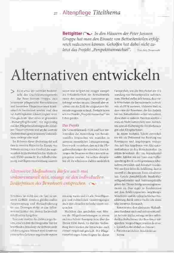 Vorschauseite 2: Alternativen entwickeln