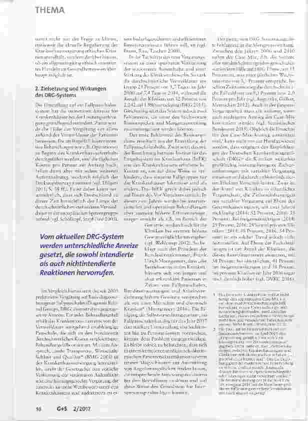Vorschauseite 2: Hält die Krankenhaus-Regulierung ethischen Kriterien stand?