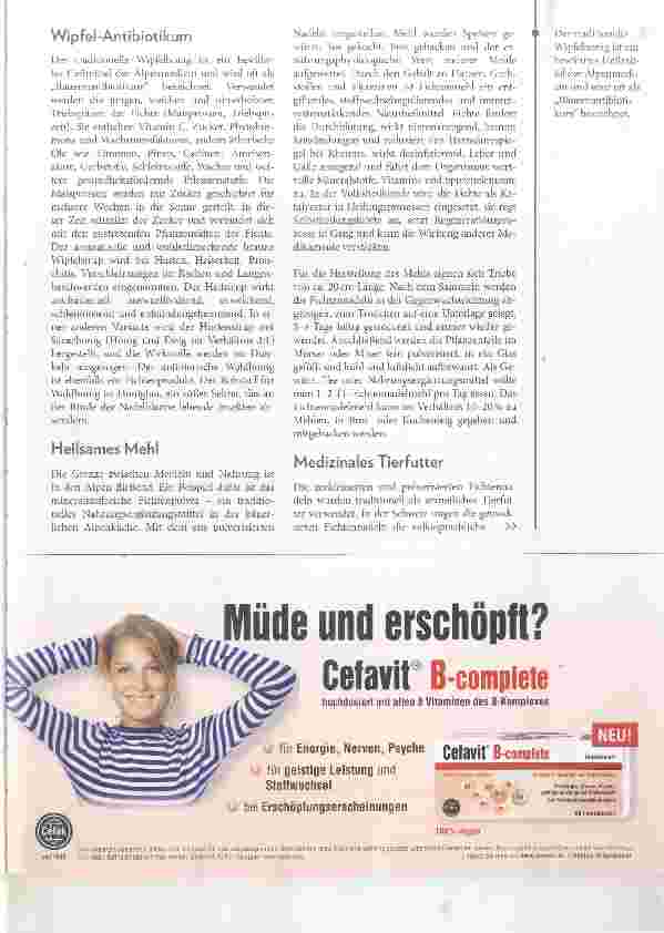 Vorschauseite 4: Baummedizin im Alpenraum Zirbe, Fichte und Lärche in der Ethnomedizin