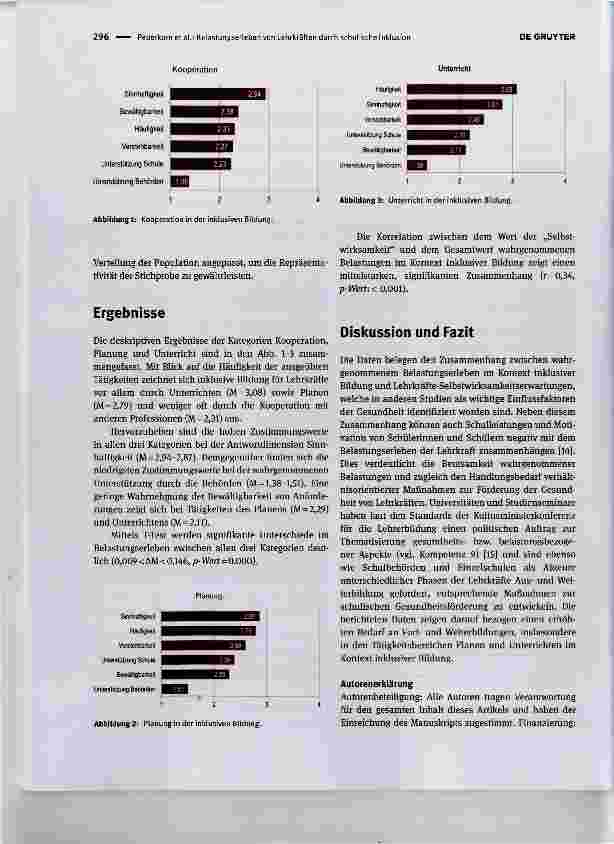 Vorschauseite 3: Belastungserleben von Lehrkräften durch schulische Inklusion