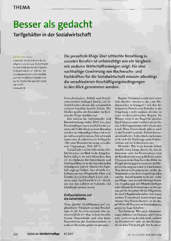 Vorschauseite 1: Besser als gedacht