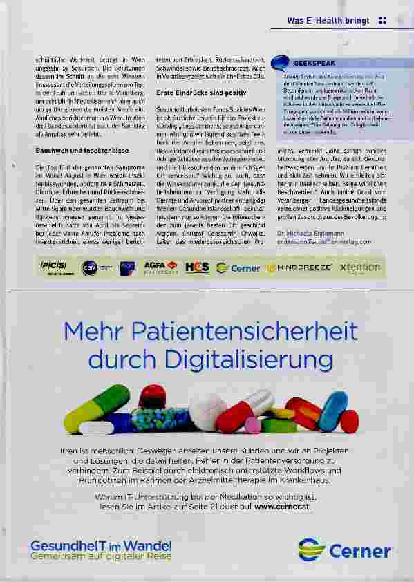 Vorschauseite 2: Gesundheitsberatung am Telefon