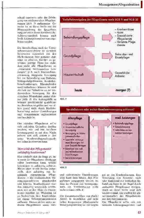 Vorschauseite 2: Vom klassischen Pflegedienst zum Pflegedienst von morgen